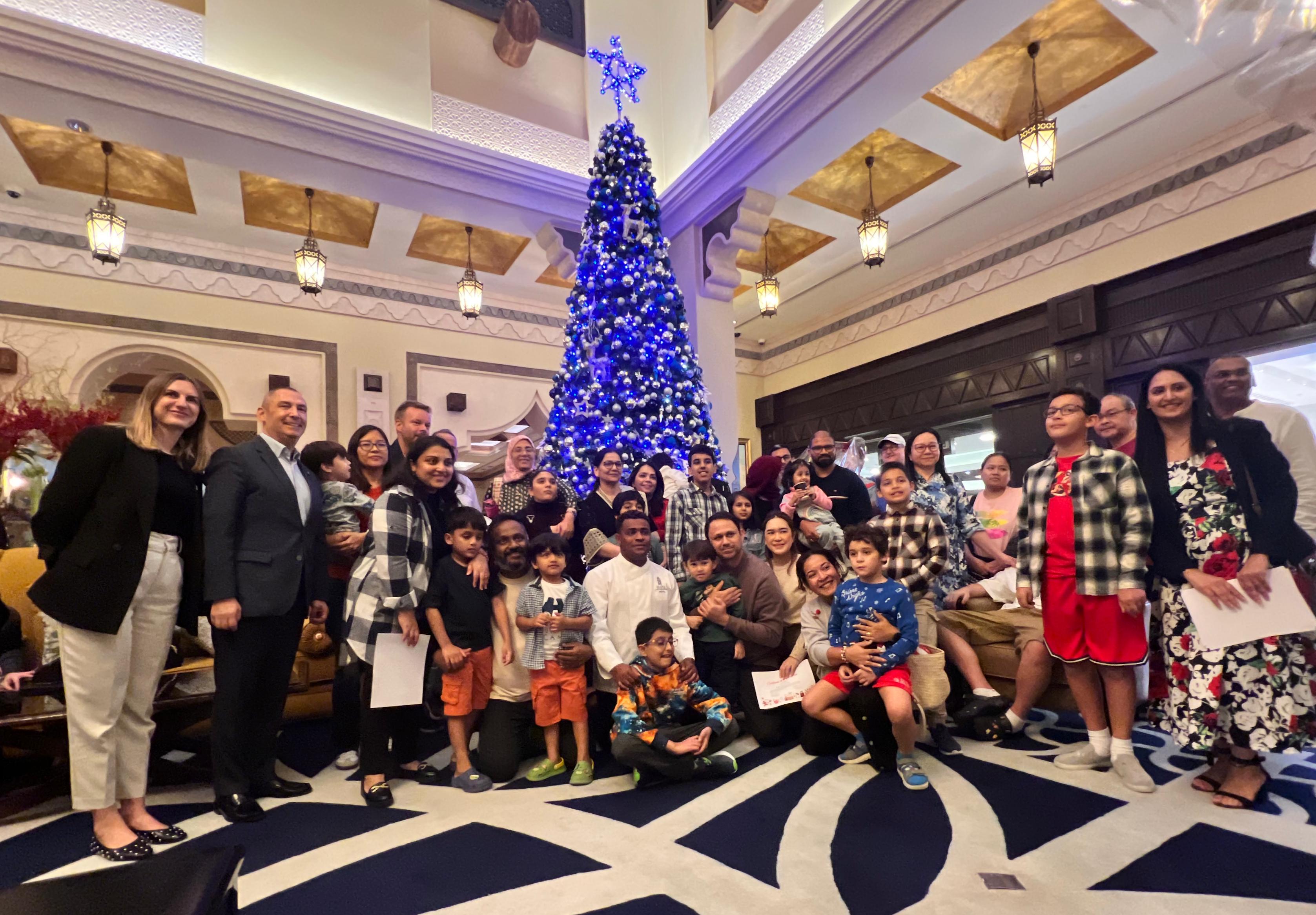 Tree Lighting and Gingerbread Making event at Sharq Village and Spa! ?